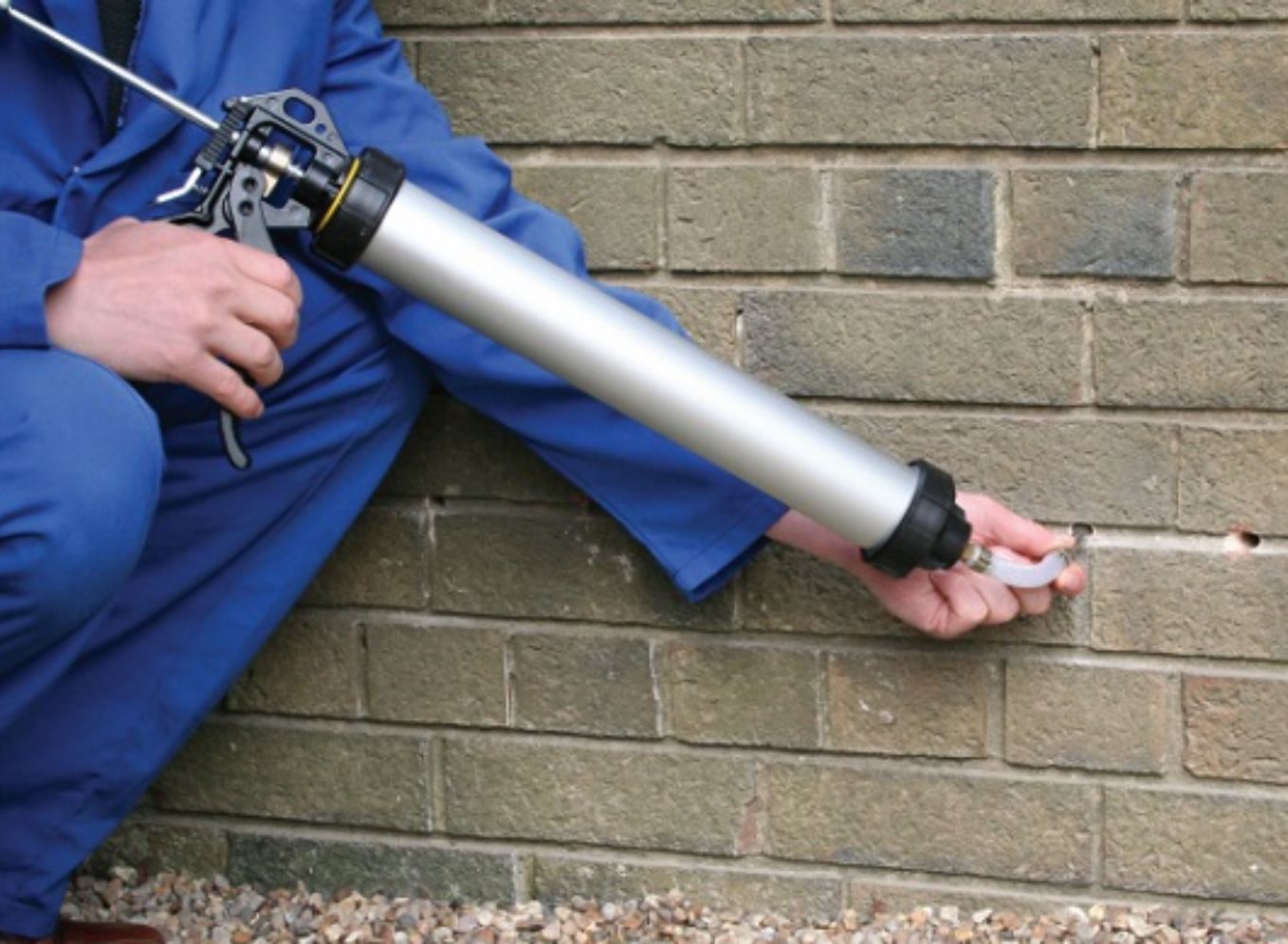 How To DIY Chemical Injection Damp Proofing - Keep It Cartesian